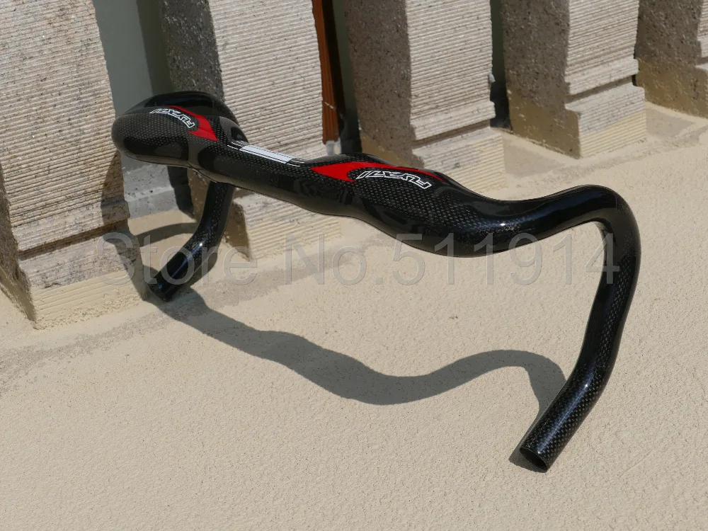 

2017# HB-2P Toray Carbon Fiber Bar Road Bike Cycling Racing Handlebar