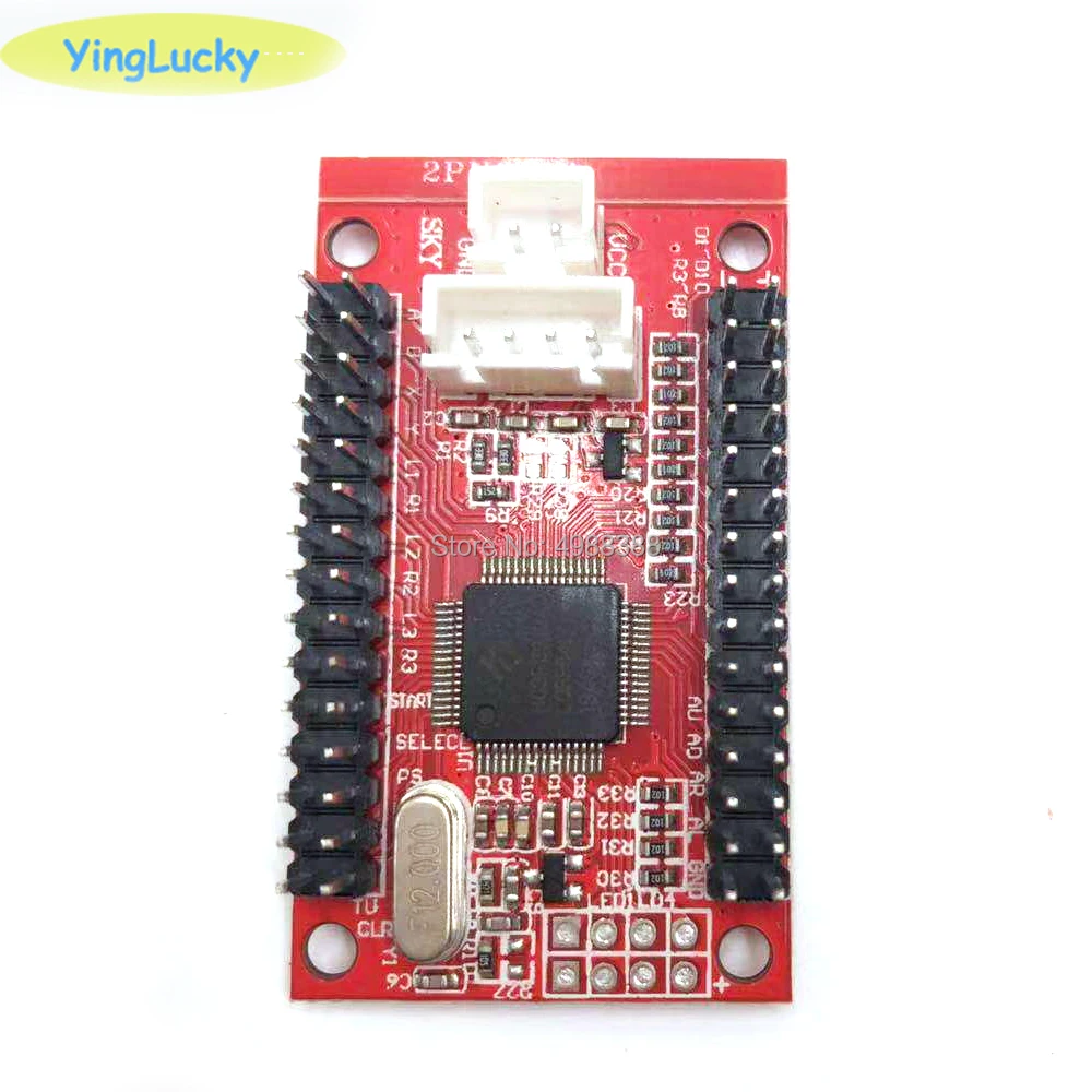 USB энкодер сделай сам для 2 игроков контроллер аркадных игр Jamma/Поддержка PS3 PC Raspberry