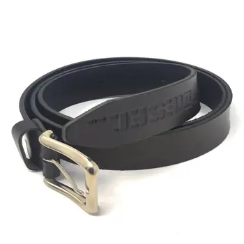 

Belt for men brown leather 100 cm-Diesel plus