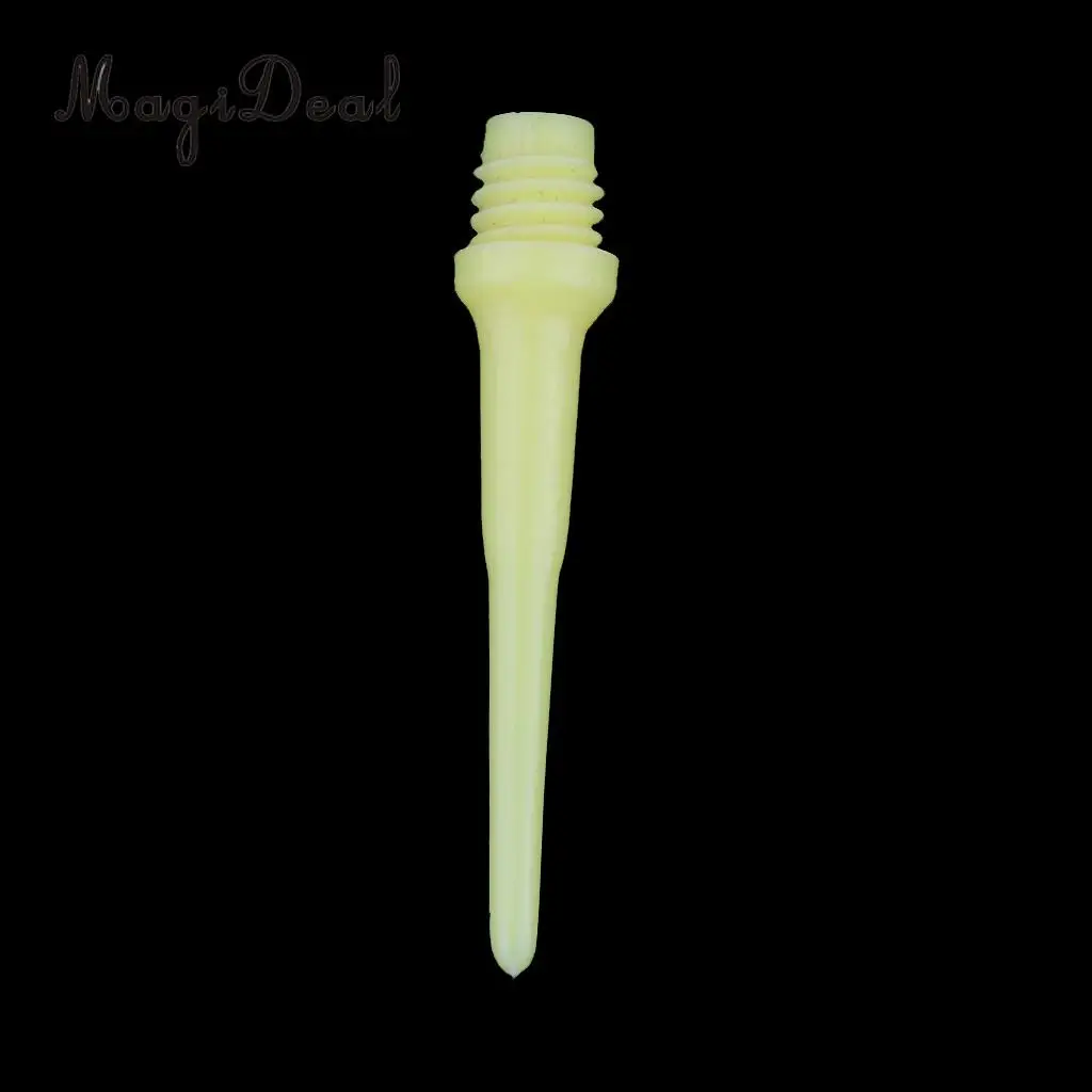 100 Pieces Durable Plastic Soft Tip Replacement Points Needle For Soft Tip Darts Electronic Dart 27mm - 3 Colors Available