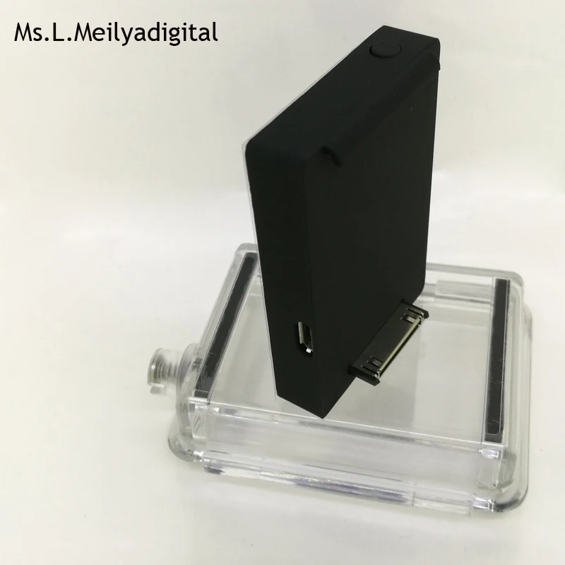 La L Meilyadigital para ir pro LCD negro Bacpac accesorios de gopro para ir pro hero3 gopro 3 Cámara - 3