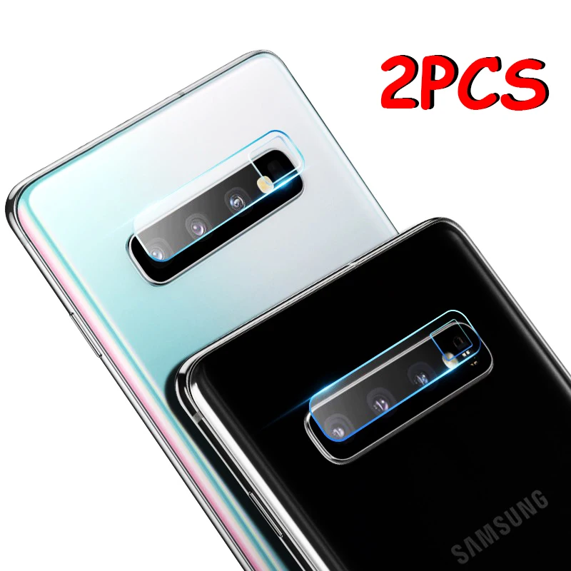 2 шт./лот Защитная пленка для камеры из закаленного стекла samsung Galaxy S10 Plus S10e S9 S8 S7 Edge