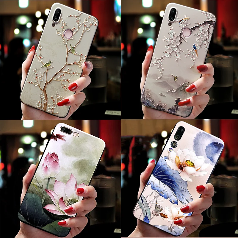 

3D Emboss Case For Xiaomi Redmi 4X S2 5A 3 Plus 4A 6A 6 Pro Note 7 4X 3 5 Fundas For Xiaomi Mi 8 Lite 9 A1 A2 5X 6X TPU Coque