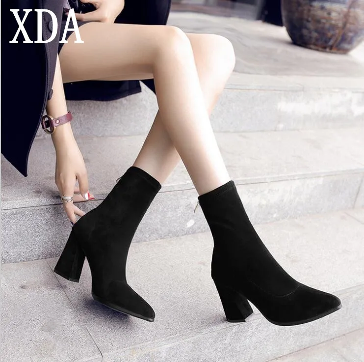 XDA 2019 Hot Autumn Winter Women Boots 