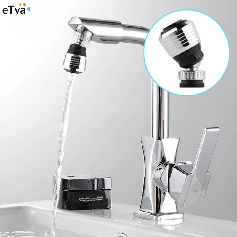 1PC 360 Degree Rotation Water Saving Swivel Kitchen Sink Faucet Connector Bathroom Shower Tap