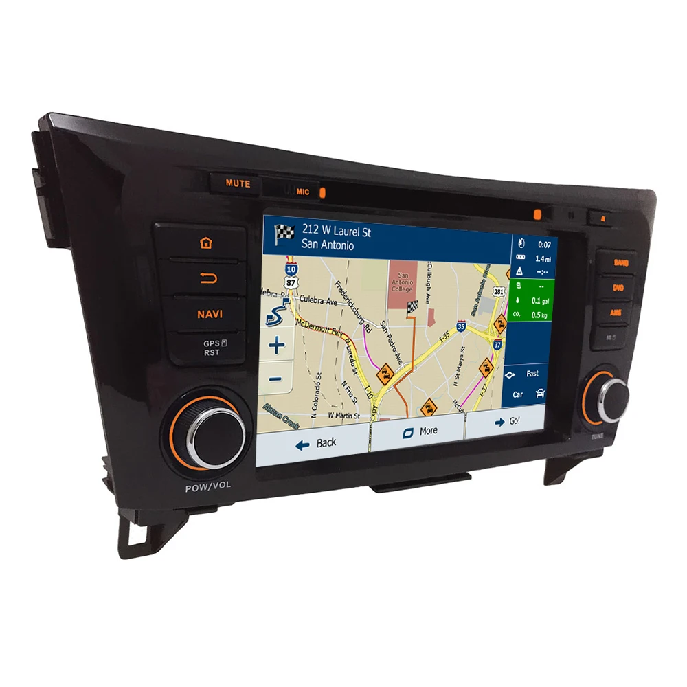 Perfect 8" Octa Core 4G Android 8.1 4GB RAM 64GB ROM Car DVD Multimedia Player Radio For Nissan Qashqai X-Trail Dualis Rogue 2013-2018 3