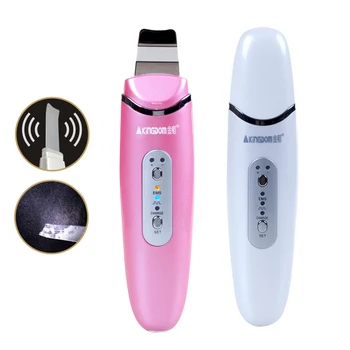 

EMS Face Lifting Ultrasonic Facial Cleaner Skin Tighten Galvanic Ion Deep Clean Scrubber High Frequency Vibration Massager