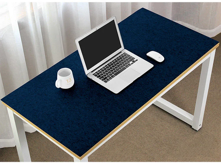 Hfбезопасности 900*450*3 мм большой размер Войлок стол коврик для мыши офисный стол ноутбук коврик компьютер 10 цветов теплый коврик для мыши