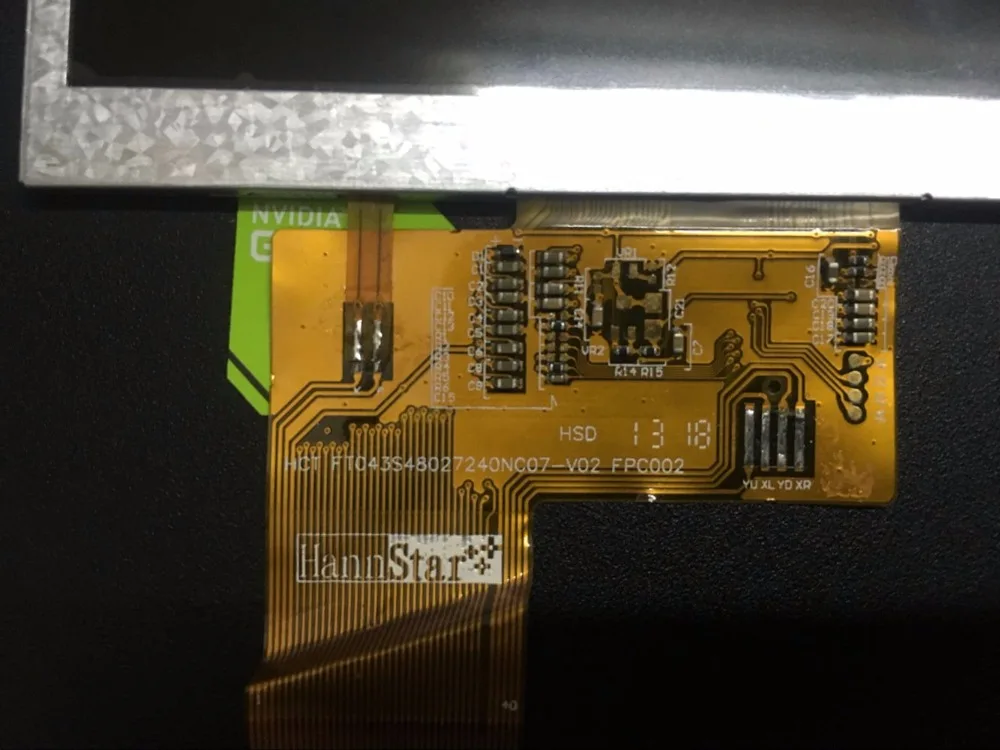 

HCT FT043S4802720NC07-V02 4,3-дюймовый 40-контактный ЖК-экран и сенсорный экран