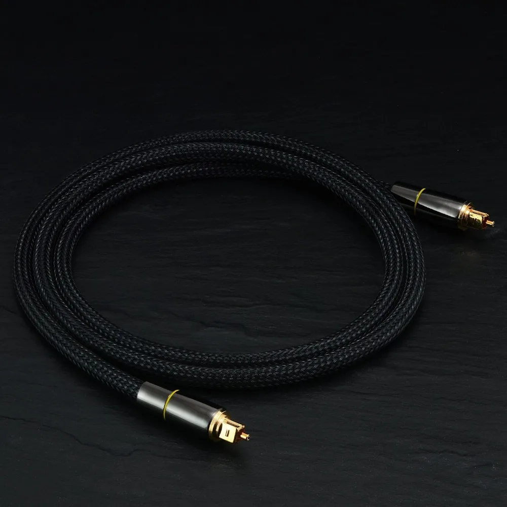 Audio Cable Optical Line for TV DVD Projector Amplifiers to HI-FI System Digital 1m 1.5m 2m 3m Sound Fiber Optical Cable Toslink Audio Cable Optical Line for TV DVD Projector Amplifiers to HI-FI System Digital 1m 1.5m 2m 3m Sound Fiber Optical Cable Toslink