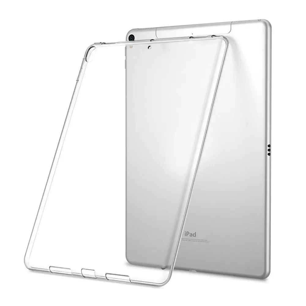 

Silicon Case For iPad 2 3 4 5 6 Air 1 Mini 1 2 3 4 Clear Transparent Case Soft TPU Back Cover Tablet Case For iPad 9.7 2017 2018