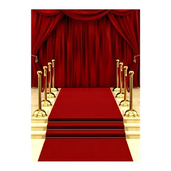 

5x7FT Thin Vinyl photography backdrop RED CARPET background studio props