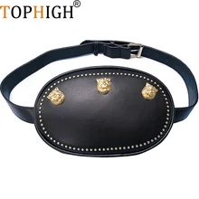TOPHIGH модные женские туфли кожаный пояс Сумка Фанни Узор Ремень Pack сумка талии Малый Для женщин сумка дорожная сумка поясная Bolsas E28