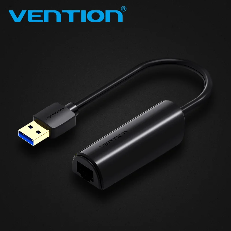 

Vention USB Ethernet Adapter USB Network Card USB 3.0 2.0 to Ethernet RJ45 Lan Gigabit Internet For Laptop PC Windows 7 8 XP Mac