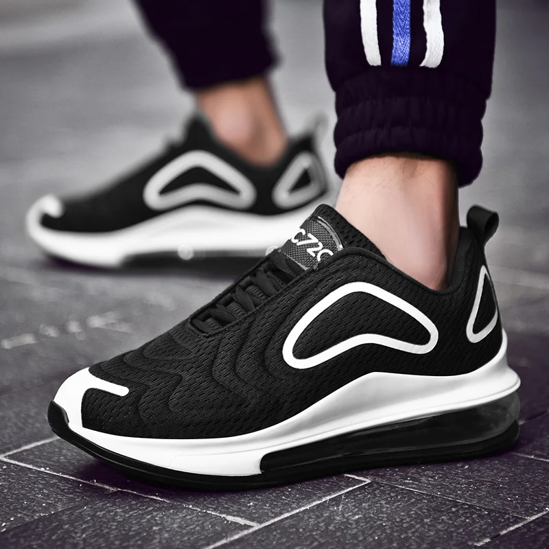 

2019 New sports shoes for men running shoes breathable mesh sneakers for outdoor jogging walking athletic shoe air cushion male