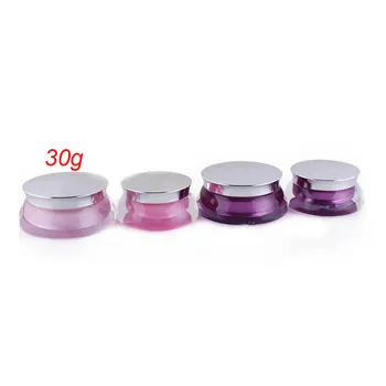 

30G UFO shape pink cream jar plastic jar Cosmetic Jar Cosmetic Packaging cosmetic container