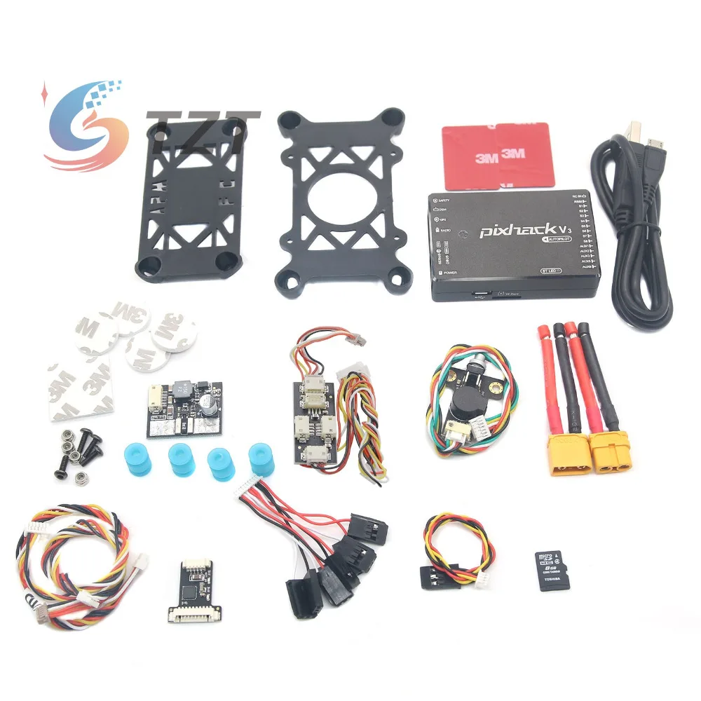 $151.77 CUAV Pixhack V3 Flight Controller PIX Open Source for FPV Drone Quadcopter Helicopter