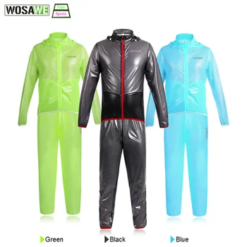 

WOSAWE Waterproof Cycling Jersey Cycling Rain Jacket Wind Coat Bicycle Clothing Ciclismo MTB Bike Cycle Raincoat