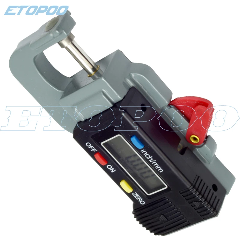 

Portable Precise Digital Thickness Gauge Meter Tester Micrometer 0 to 12.7mm Horizontal type thickness gauge