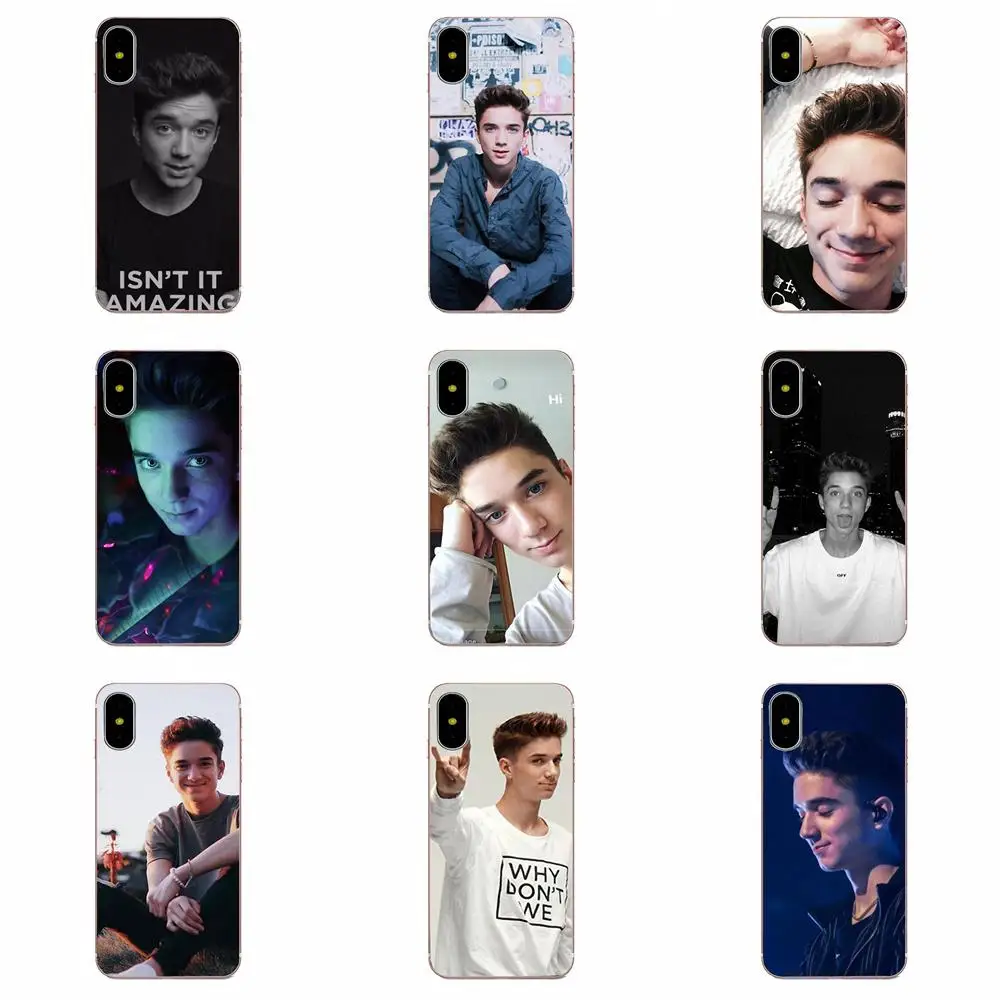

Daniel Seavey Why Dont We Soft Cell Phone Cover Case For Apple iPhone 4 4S 5 5C 5S SE 6 6S 7 8 Plus X XS Max XR