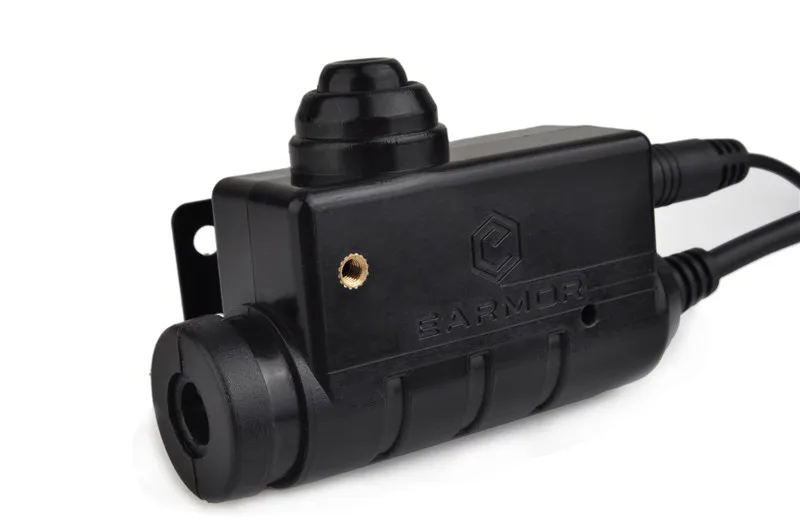 Fone de Ouvido Kenwood para Airsoft Opsmen Earmor Adaptador Militar Ptt Airsoft Tático Msa Sordin - 3 m Peltor M52 9 Cheap Fones de Ouvido tático & Acessórios