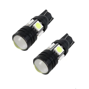 

WLJH 2x Car Styling T10 W5W Led COB Car Light Source Projector Lens Clearance Parking Side Light Bulbs For CHRYSLER VOYAGER MPV