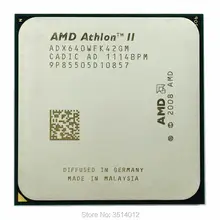 Процессор AMD Athlon II X4 640 3,0 ГГц четырехъядерный процессор ADX640WFK42GM Socket AM3