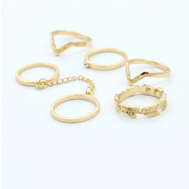 Женское кольцо на палец 1 комплект аксессуары для суставов средней длины с