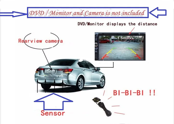

car Video Parking Sensor car sensor