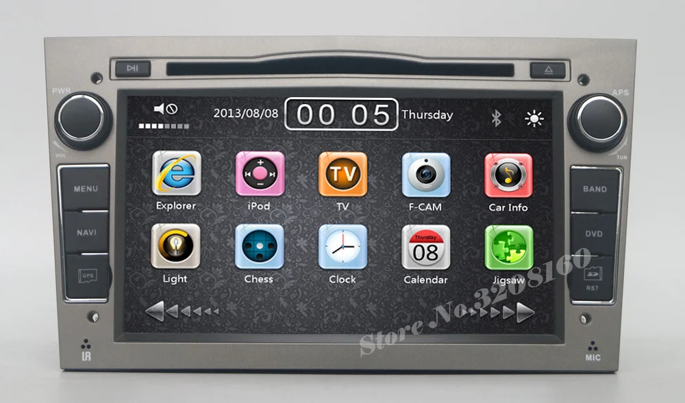 Excellent BT Radio RDS 1080p 3G WIFI GPS map Car DVD Player GPS Navigation System For Vauxhall Opel Astra H G J Vectra Antara Zafira Corsa 0