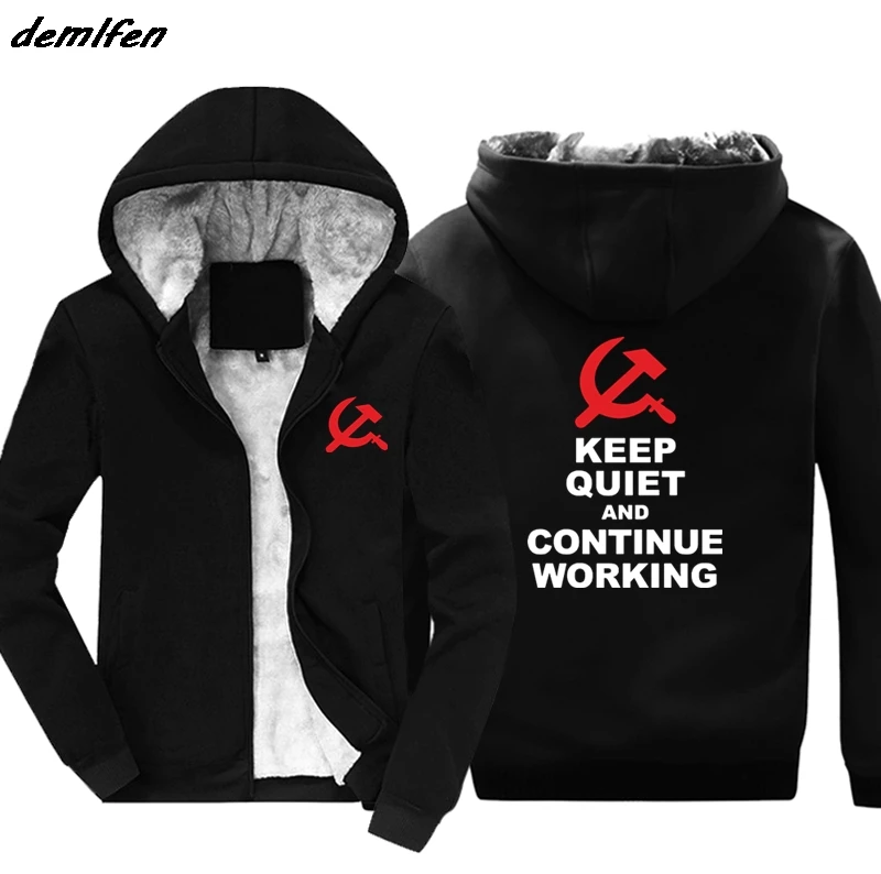 Musim Dingin Style Tetap Tenang Hoodie Lucu Komunis Bernie Stalin Marx Sosialis Antifa Lelucon Jaket Pria Tetap Hangat Sweatshirt Hoodies Kaus Aliexpress
