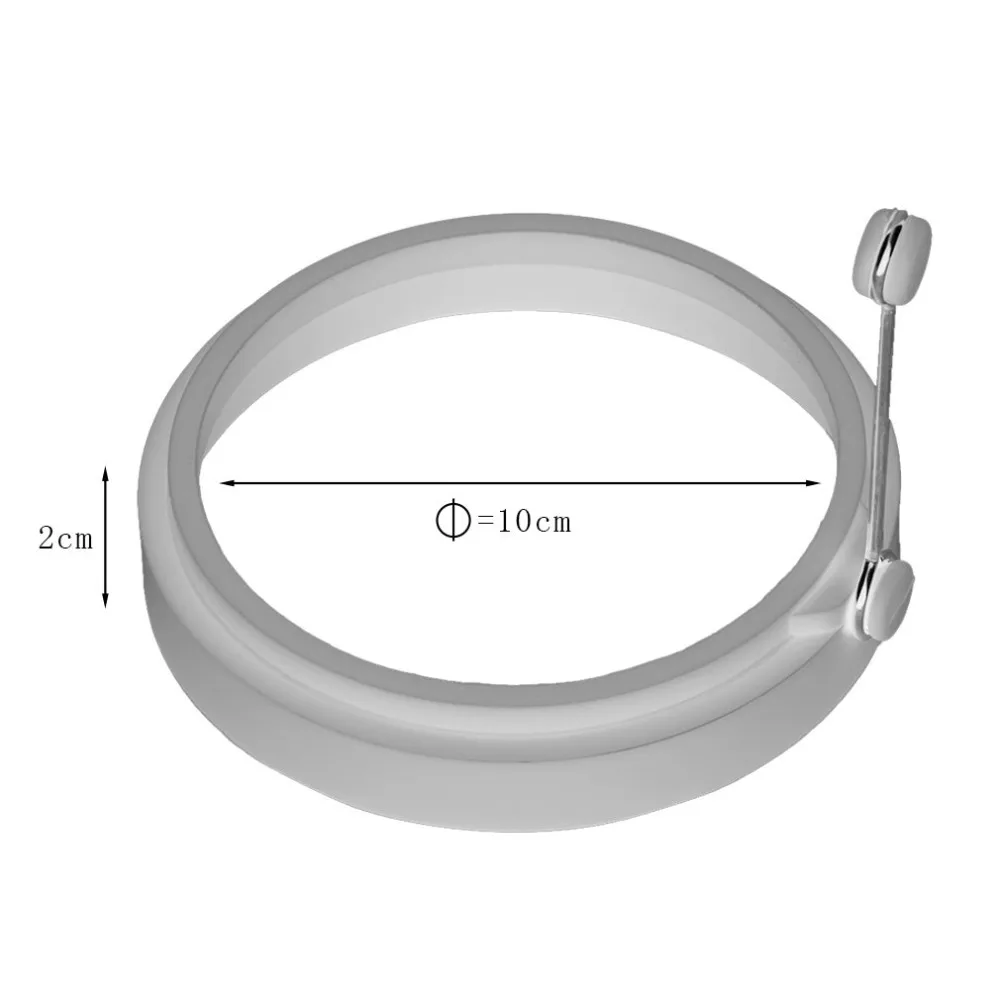 

Silicone Ring Omelette Fried Egg Shaper Eggs Mould for Cooking Breakfast