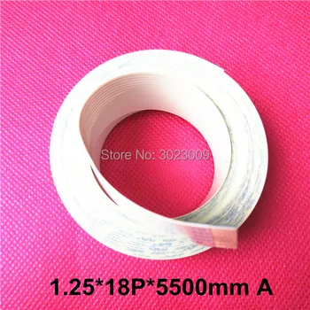 

Inkjet printer Crystaljet CJ1000 3000 4000 5000 6000 main board to head board long data cable 18pins same side 1.25*18P*5500mm
