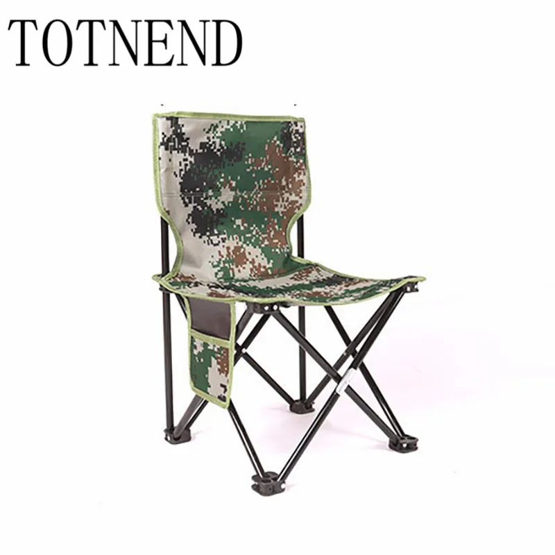 

Camouflage Collapsible Fishing Chair Portable Outdoor Fishing Chair Fishing Gear