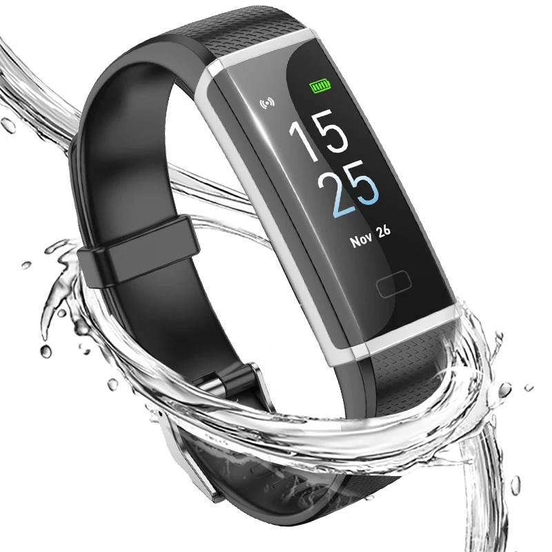 

BANGWEI 2019 New Sport Waterproof Watch Men Smart Watch Heart Rate Monitor Bblood Pressure Fitness Tracker Pedometer Band+Box