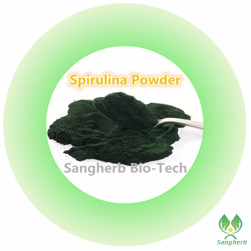 Pure Natural Spirulina powder for weight loss 100grams free shipping antioxidant anti aging
