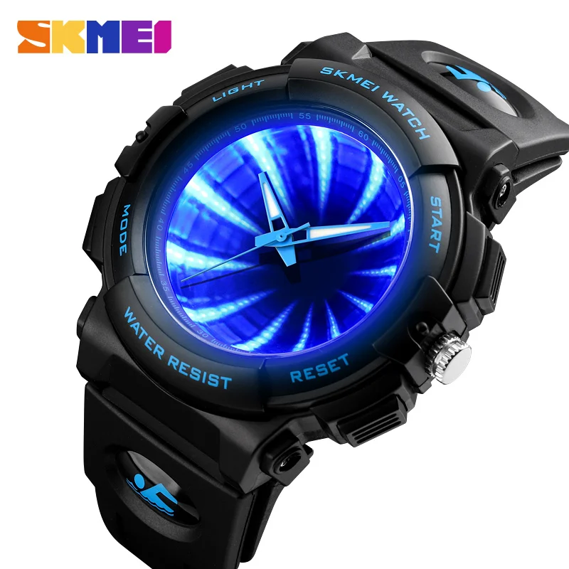 

SKMEI Fashion Watch Mens Watches Top Brand Luxury 5Bar Waterproof Creative Men Quartz Wristwatch relogio masculino 1521