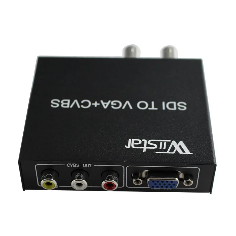 Конвертер Wiistar SDI в VGA + AV с Loop Out на 3RCA адаптер SD HD 3G для ПК ноутбуков HDTV|Кабели VGA| |