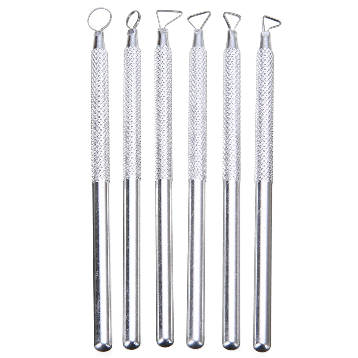6pcs/set Clay Sculpting Wax Pottery Carving Tool Pottery Ceramics Tools Polymer Shapers Modeling Clay Tools New