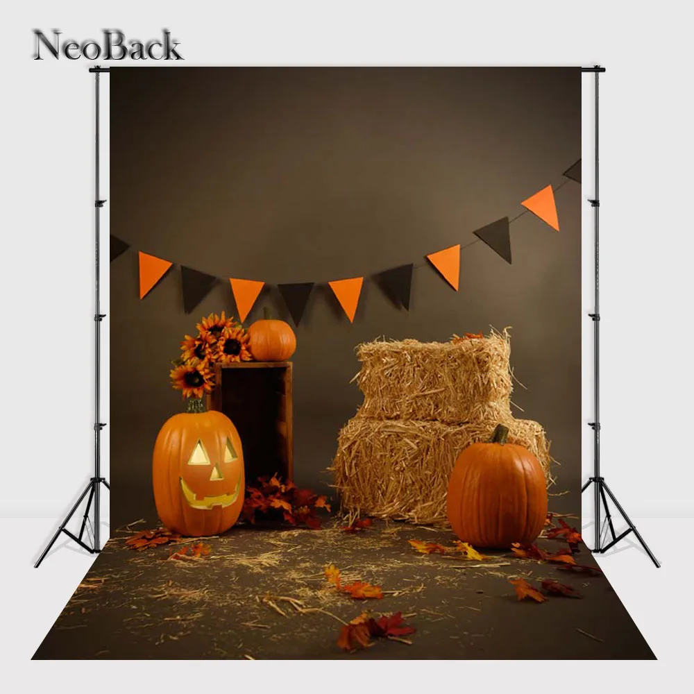 

NeoBridal 5x7ft New Born baby Halloween Photo background Celebrity Background Halloween Night Studio Photo Backdrops P2506