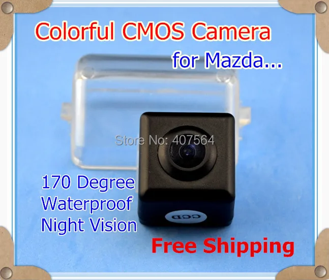 Free shipping Color CMOS Car parking reverse rear view font b camera b font for Oley