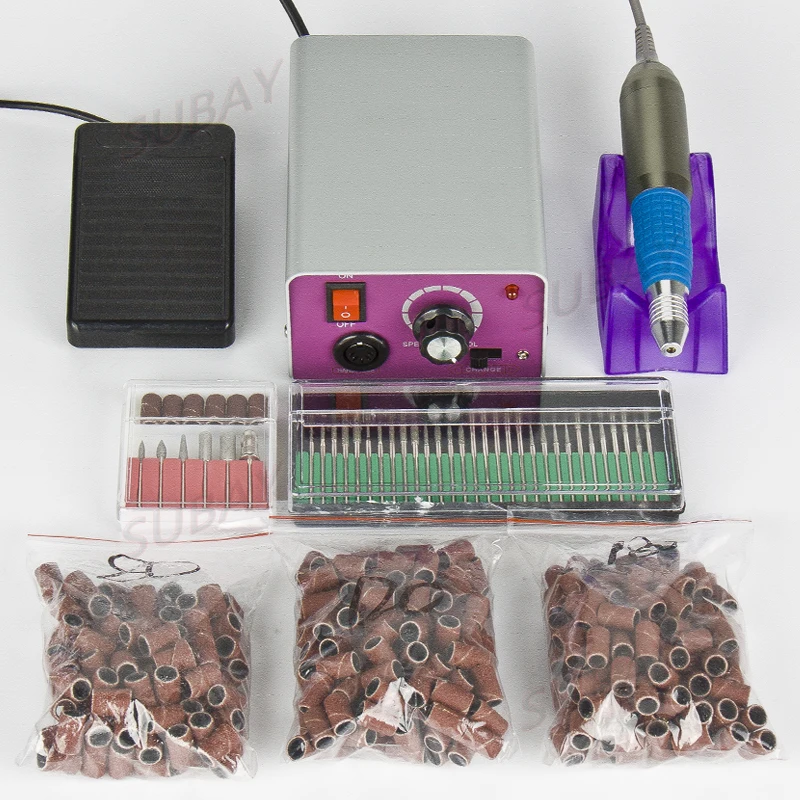 

Pro Electric Nail Art Drill Machine Nail Equipment Manicure Pedicure Files Electric Manicure Drill & Accessory