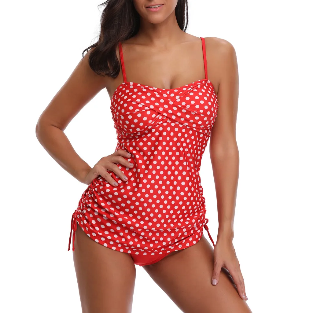 

2019 New Arrival Sexy Swimsuit Women Swimwear Plus Size Tankini Sets Swim Vintage Beach Wear Bathing Suit Female Monokini