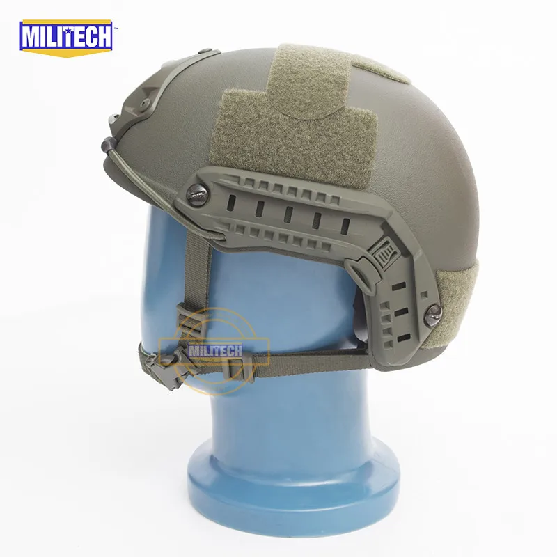 MILITECH Быстрый OD зеленый FA стиль супер ABS страйкбол тактический шлем Ops Core высокой