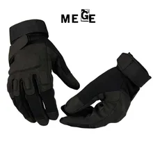 MEGE армейские боевые тренировочные тактические перчатки мужские военные полицейские солдатики Пейнтбольные уличные перчатки полный палец спортивные охотничьи перчатки
