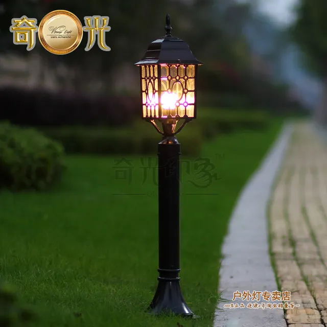 europe style classical led lawn lamp garden lights waterproof lamp