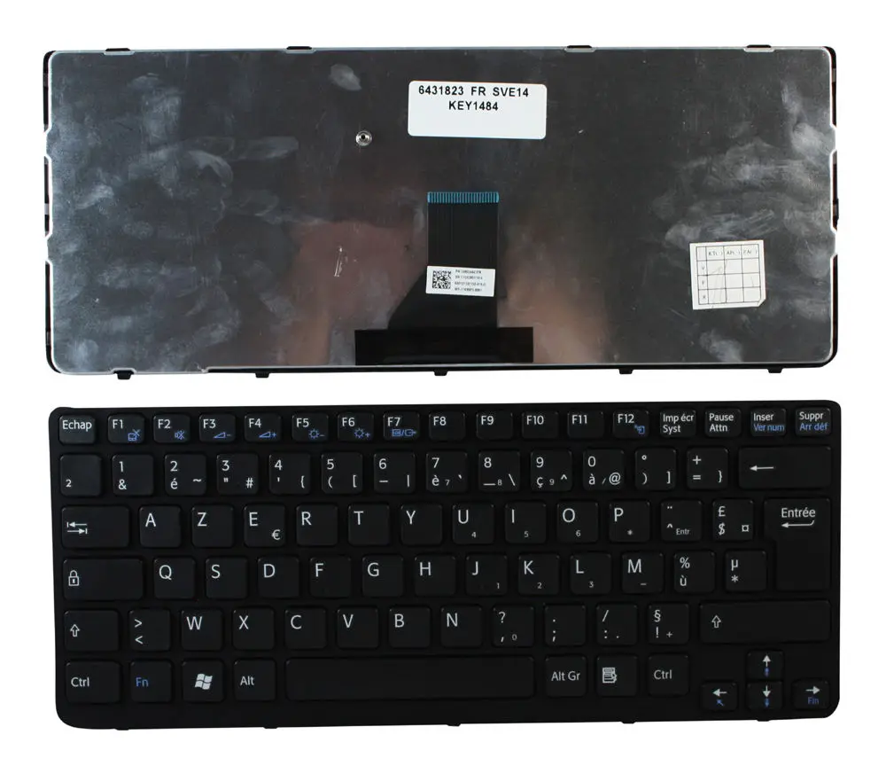

News notebook Laptop keyboard for sony Vaio SVE11 SVE1111 SVE1112 SVE1113 FR / french layout