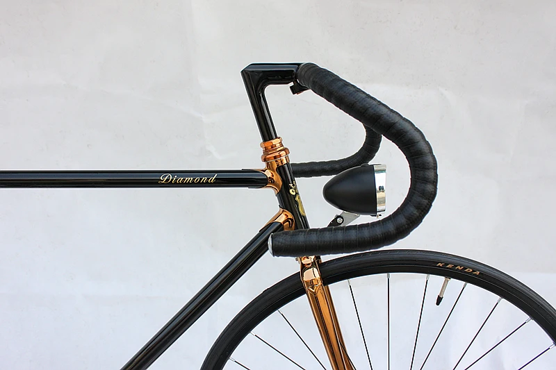 Cheap Fixie bike Track Single Bike Vintage bicycle Columbus Chrome-molybdenuml vintage bike frame  49cm 52cm 54cm 56cm 58 cm 3