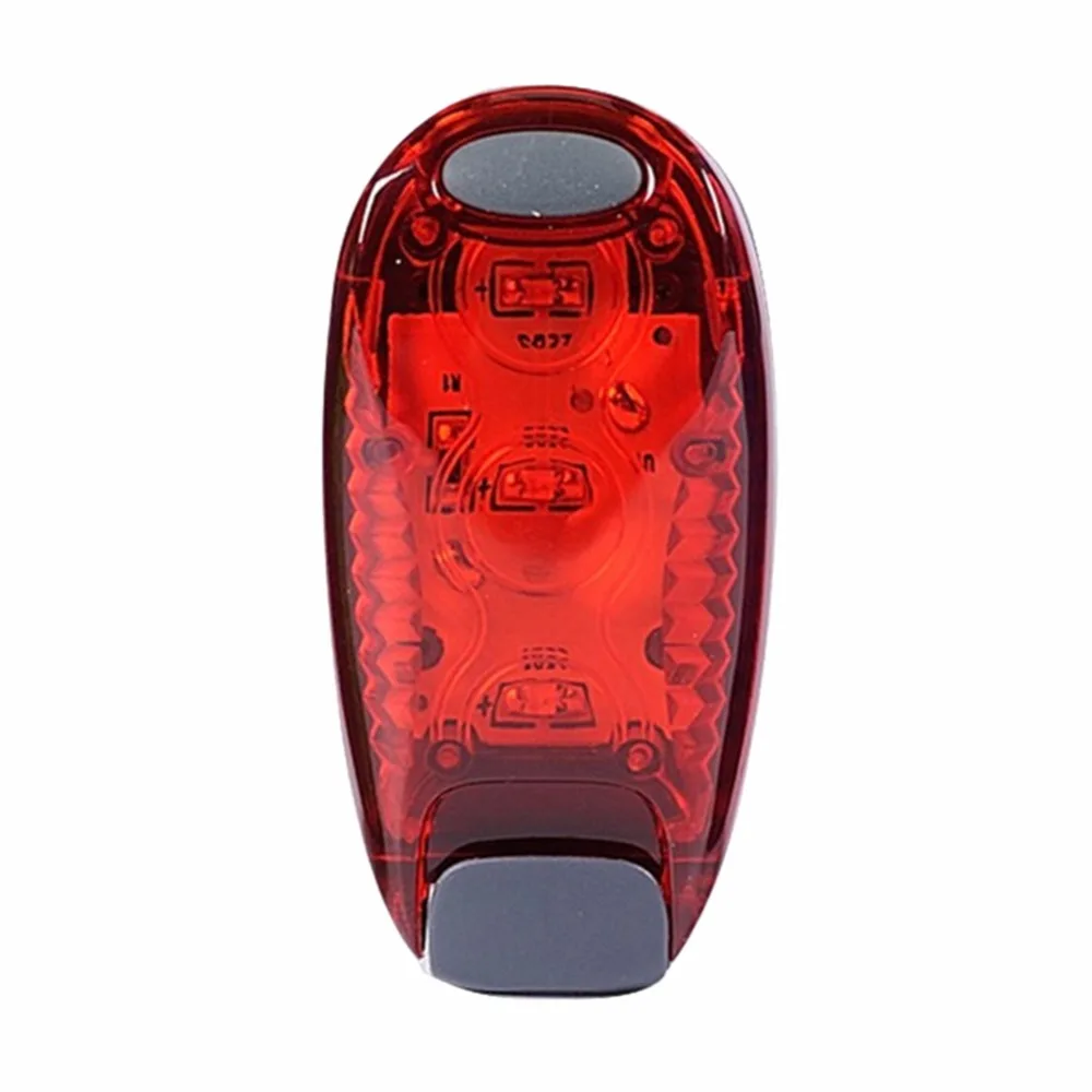 Bicycle Light Parts Multi function LED Safety Light Clip Riding Warning