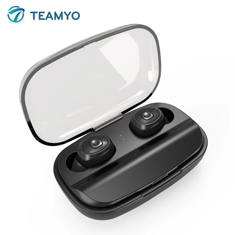 

TEAMYO TWS 5.0 Bluetooth Earphones 2000mah charge case Automatic Pairing Earbuds Mini Wireless Headset Stereo Earphone bluetooth